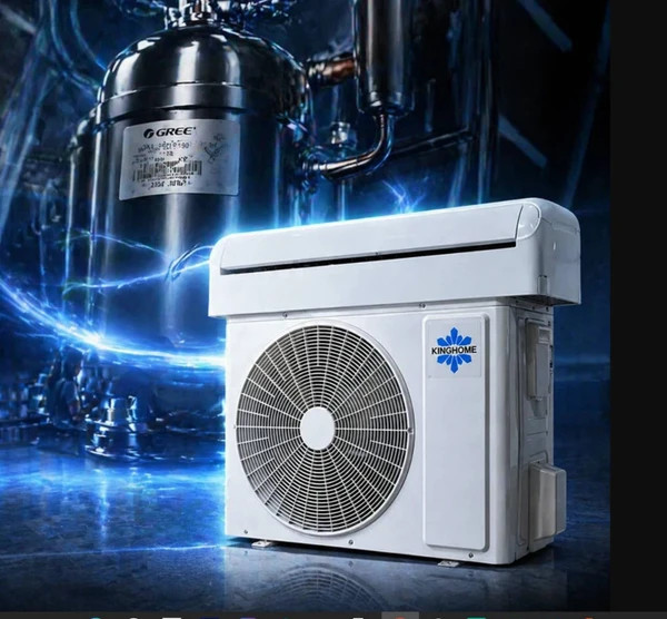 کولر گازی کینگ هوم (گری)18000 هزار (Wifi-T3)اینورتر مدل KWS-H186IZC3A4
