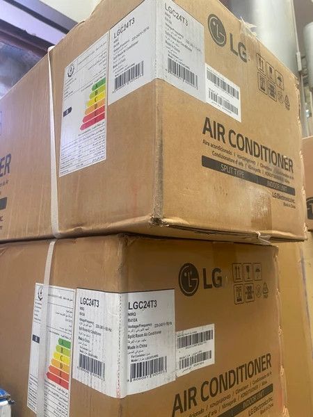 کولر گازی ال جی مدل LGC24T3 ظرفیت ۲۴ هزار موتور تروپیکال t3